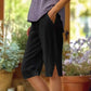 ⏳Limited-time offer⏰Women's plain casual capri pants with pockets