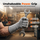 ✋ Level 5 Cut Resistant Safety Gloves – Puncture Proof, Breathable, Touchscreen Compatible. Great for Gardening, Glass Handling & Carpentry 🪴🔧