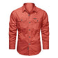 📢📢50% OFF !! ⏰Men's Long Sleeve Cotton Workwear Shirt