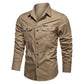 📢📢50% OFF !! ⏰Men's Long Sleeve Cotton Workwear Shirt