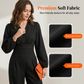 Chic Long Sleeve V-Neck Palazzo Jumpsuit