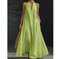 Elegant Summer Casual Halter Maxi Dress