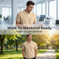 Men's Summer Lightweight Short-Sleeve Collared Shirt