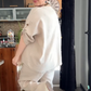 Women's Comfortable Roll-Tab Sleeve Loungewear Set