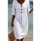 Women’s Solid Color Ruffle Sleeve Midi Dress