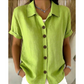 Women's Summer Casual Cotton-Linen Shirt