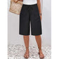 Women's Casual Drawstring Capri Shorts