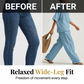 Women's Casual V-Neck Top and Wide-Leg Pants Set