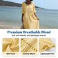 Women's Eyelet Flared Sleeve Midi Dress