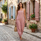 🥳2026 HOT SALE🥳 50% OFF!💞Women's Casual Striped Spaghetti Strap Jumpsuit