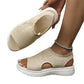 ⏳LAST DAY SALE ONLY ￡14.99!!💐 Women's Breathable Knit Platform Sandals – Air-permeable knit upper, cushioned sole & lightweight comfy summer footwear ✨