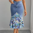 ⏳🔥LIMITED-TIME 50% OFF! 👗 Women's High Waist Denim Mermaid Skirt