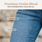 Women's Casual High Waist Stretch Capri Jeans