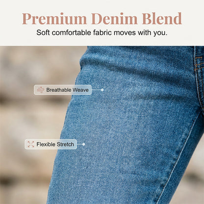 💥✨Limited-time 50% Off Special Offer - Women's Casual High Waist Stretch Capri Jeans
