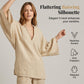 Women's Summer Slouchy Loose Fit Pants Set with Batwing Sleeves