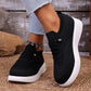 Women's Breathable Mesh Slip-On Walking Shoes