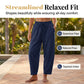 Women Loose Fit Elastic Waist Pants