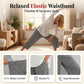 Women’s Casual Plaid Patchwork Ankle Length Pants