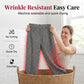 Women’s Casual Plaid Patchwork Ankle Length Pants