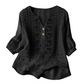 ⌛Limited-time offer-Women's Artistic Style Breathable Short Sleeve Top