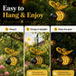 ⏳Time-Limited Special⏰Outdoor Hanging Solar Bee Light - Perfect Gift For Plant Lovers Moms Or Literally Anyone Who Smiles❤️