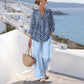 👕Women's Summer Striped 2-Piece Set - Throw On - Look Stylish Instantly☀️