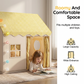 🏰 55% OFF NOW! ⏰ Children's Play Tent Castle – Spacious & easy to set up – Breathable fabric, perfect for indoor or outdoor fun – encourages imaginative play ✨🧸
