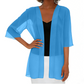 🎁✨Women's Chiffon Open Front Cardigan Loose