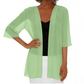 🎁✨Women's Chiffon Open Front Cardigan Loose
