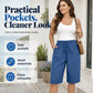 ⌛Limited-time offer-Women’s Loose Fit Bermuda Shorts