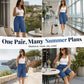 ⌛Limited-time offer-Women’s Loose Fit Bermuda Shorts