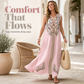 🔥New Arrivals & Special Offers-Flowy Boho Maxi Dress