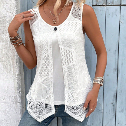 ⌛Limited-Time Offer-Women's Layered Lace Tank Top