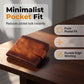 🛡️ MEN'S VINTAGE RFID BLOCKING WALLET — Genuine Leather | Slim 10-Card Design | Protects Against Contactless Fraud | Ideal Father's Day Gift 🎁