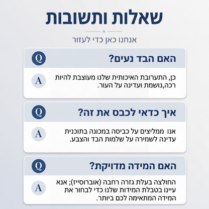 חולצת קז'ואל לנשים עם צווארון עגול ושרוולים 3/4
