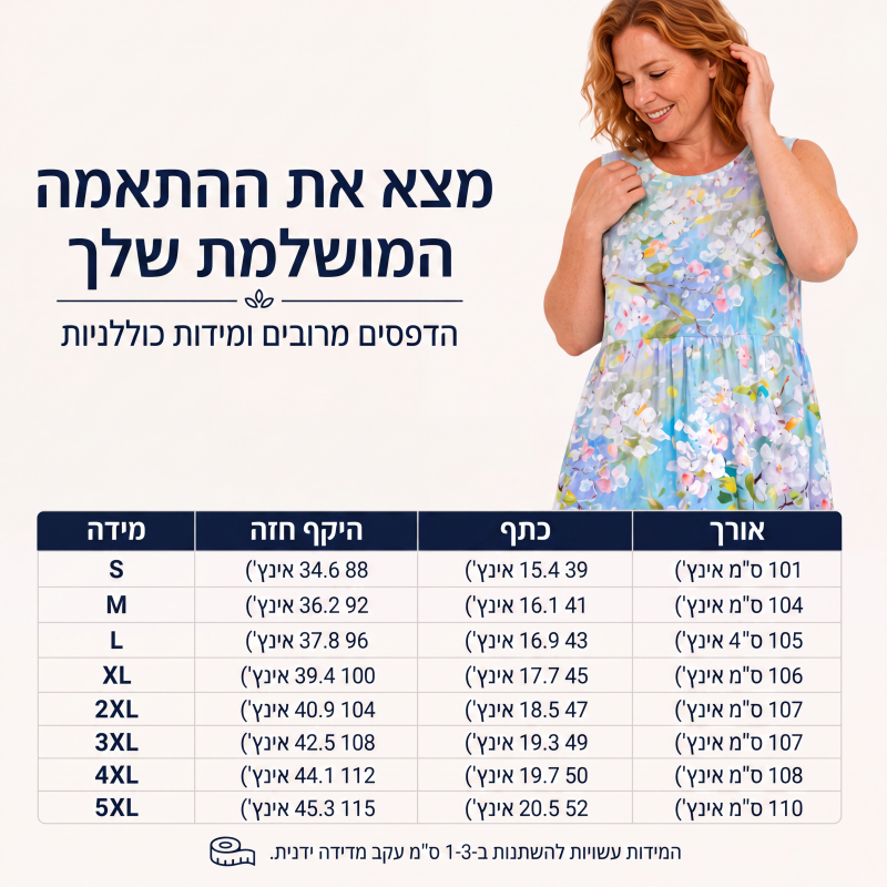 שמלת פשתן נטולת שרוולים לנשים
