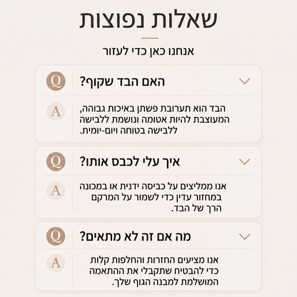שמלת פשתן נטולת שרוולים לנשים