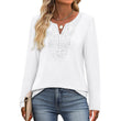 Women's Elegant Lace V-Neck Top