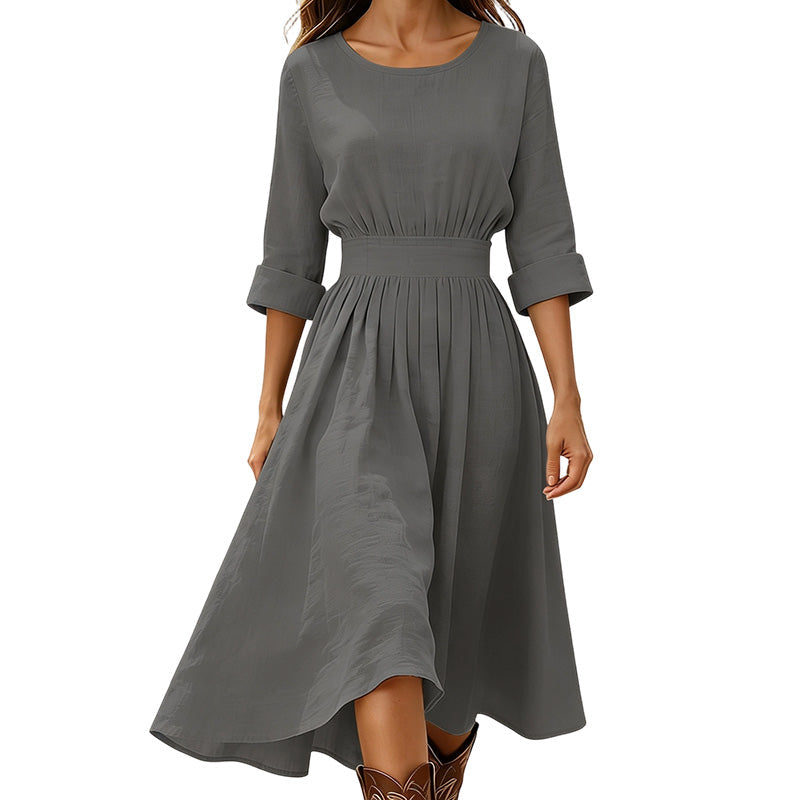 Women's Casual Cinched Waist Dress