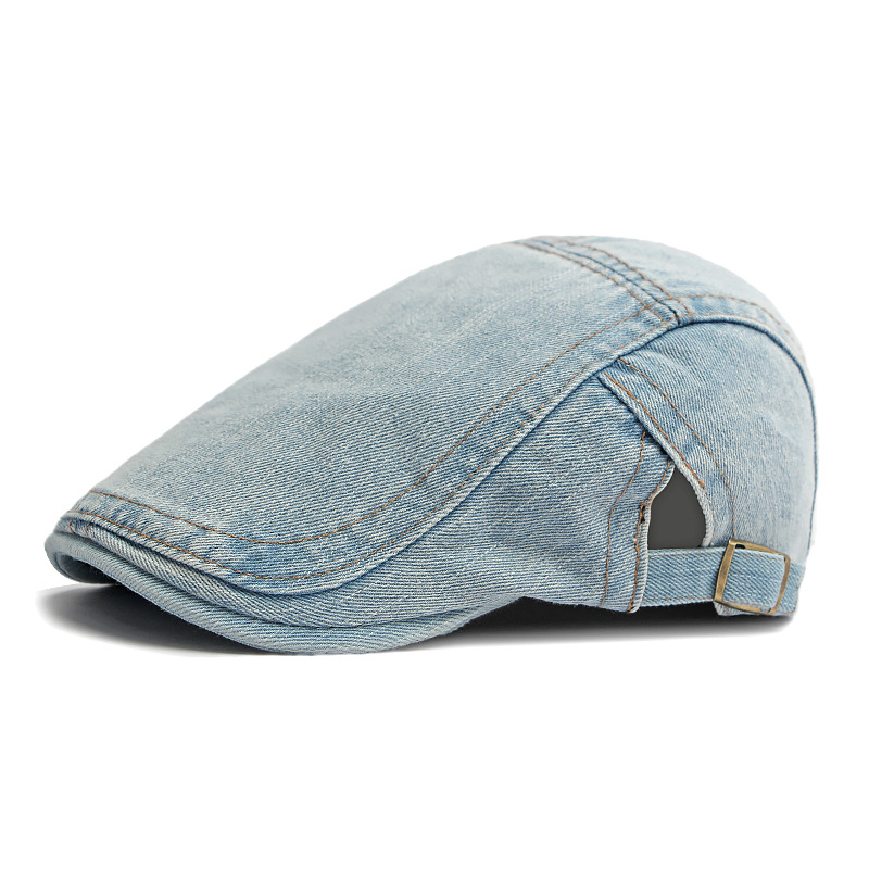 🧢 כובע ניוסבוי וינטג' מג'ינס | כובע שטוח רטרו קלאסי חד-מיני