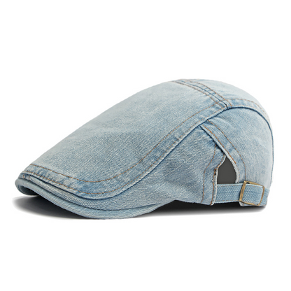 🧢 כובע ניוסבוי וינטג' מג'ינס | כובע שטוח רטרו קלאסי חד-מיני
