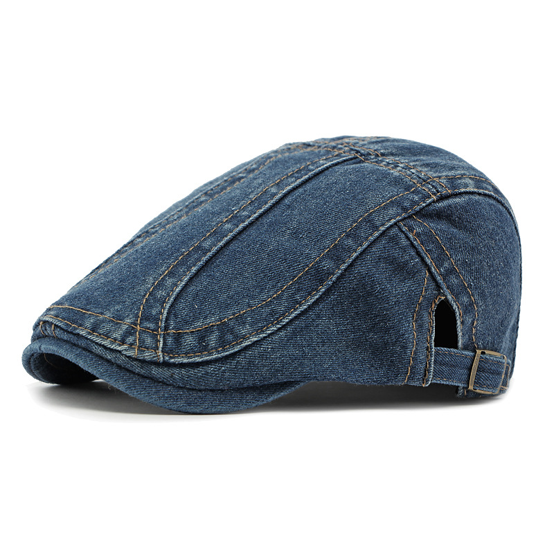 🧢 כובע ניוסבוי וינטג' מג'ינס | כובע שטוח רטרו קלאסי חד-מיני