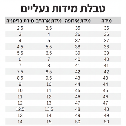 נעלי לופר קז'ואל נושמות לנחליקה לגברים