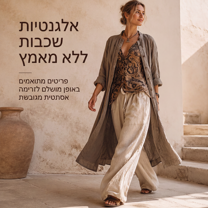 סט 3 חלקים בסגנון קליל