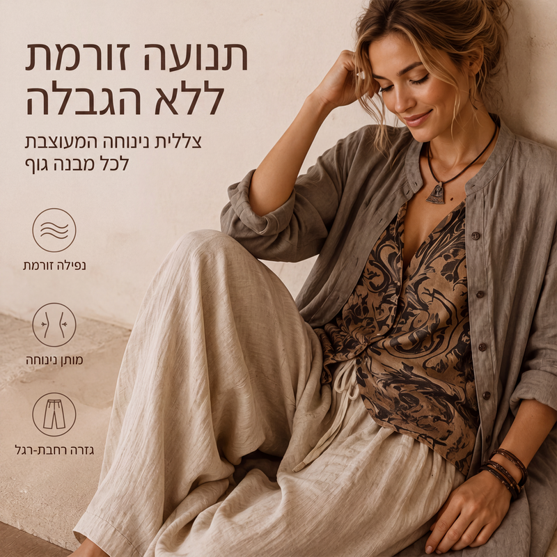 סט 3 חלקים בסגנון קליל