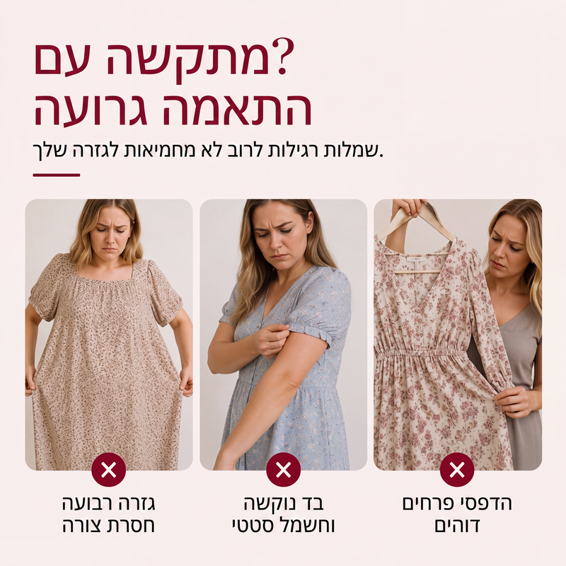שמלת נשים עם הדפס פרחים, צווארון V, מותן מקופל ופרפורת