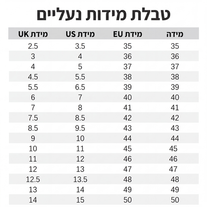 👞 נוחות יומיומית ללא מאמץ | נעלי סליפ-און קז'ואליות לגברים - 50% הנחה