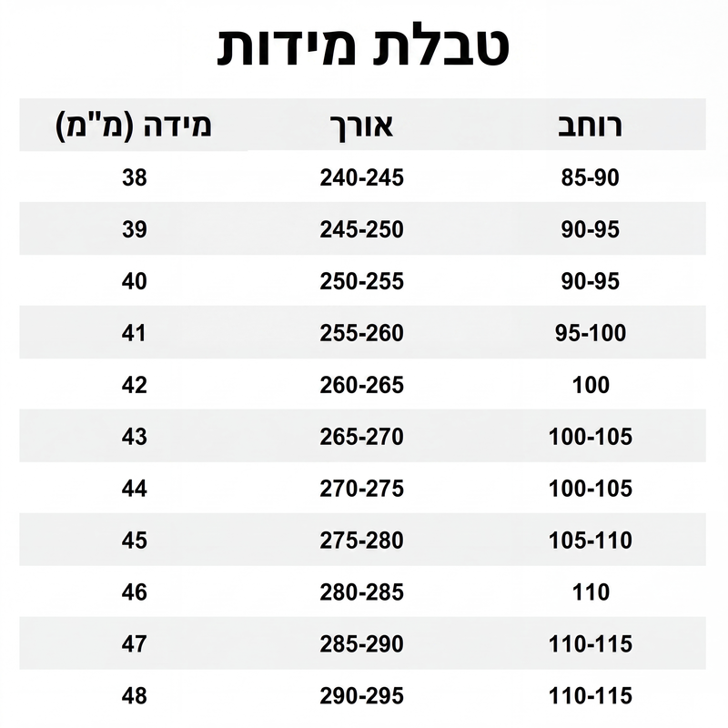 נעלי עור קלאסיות ונוחות לגברים