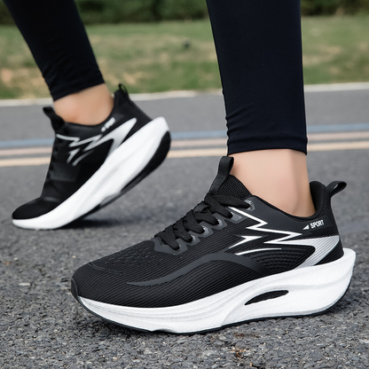 Breathable Mesh Cushioned Running Shoes