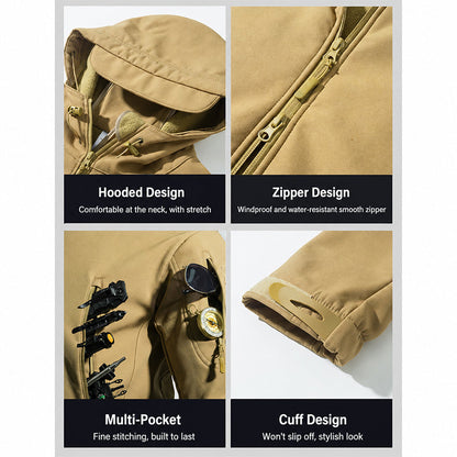Men's Outdoor Waterproof Warm Jacket